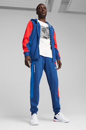 Survêtement molletonné à capuchon BMW M Motorsport Homme, Pro Blue-M color, extralarge